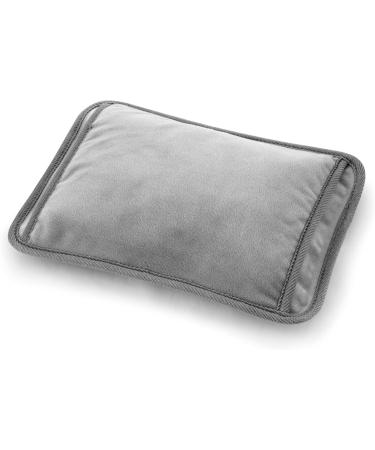 Home Comforts Rechargeable Electric Hot Water Bottle Bed Hand Warmer Massaging Heat Pad Pain Relief Grey 26 18cm - Buy Online on GoSupps.com