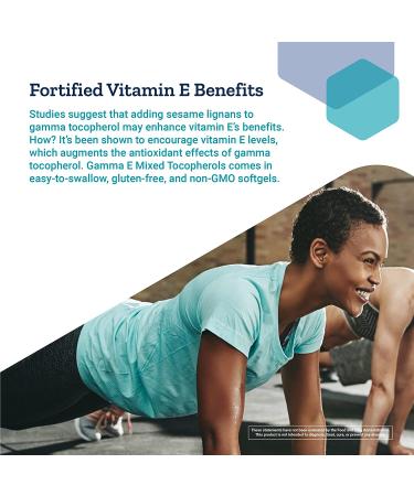 Life Extension Gamma E Mixed Tocopherols - D-Alpha Vitamin E Supplement for Heart Health & Skin Care - 60 Softgels - Buy Online on GoSupps.com