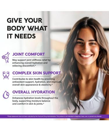 Hyaluronic Acid Supplements 1000 mg - Collagen | MSM | Boswellia | Vitamin D3 C & E - Hyaluronic Acid Capsules - Skin Hydratation & Joint Comfort Support - 7-in-1 Complex - Made in USA - 120 Capsules 120 Count (Pack of 1) - Buy Online on GoSupps.com