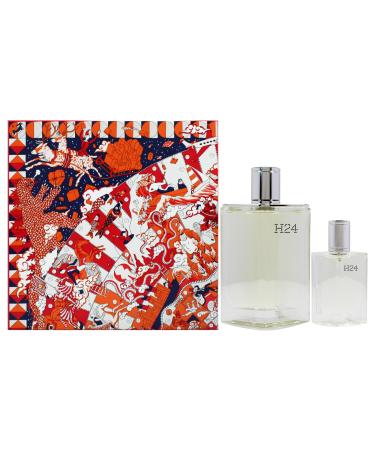 Hermes H24 for Men - 2 Pc Gift Set 3.3oz EDT Spray 0.42oz EDT Spray