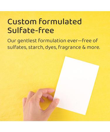 Eco-Friendly Laundry Detergent Sheets | Sulfate-Free Hypoallergenic Gentle for Sensitive Skin & Babies - Buy Online on GoSupps.com