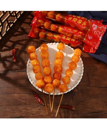 MKSDDF - Chinese snacks latiao Asian snacks 10 packs about 120 g sweet and spicy strips candied haws skewers spicy strips latiao latioa - Buy Online on GoSupps.com