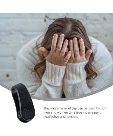 EDAPIN 2-Pack Acupressure Clips | Migraine Relief Portable Stress Relief Massage Clips for Anxiety & Pain - Buy Online on GoSupps.com
