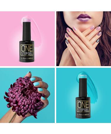 Beauty4Britain Set of 8 One-Step UV/LED Gel Nail Polish 11 ml By Beauty4britain Havana Collection - Buy Online on GoSupps.com