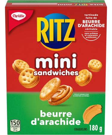 Ritz Bits Cheese Sandwich Crackers School Snacks 180g & Ritz Bits Peanut Butter Sandwich Crackers School Snacks 180g Crackers + Bits Sandwiches Peanut Butter Cheese 180 g (Pack of 1) - Buy Online on GoSupps.com