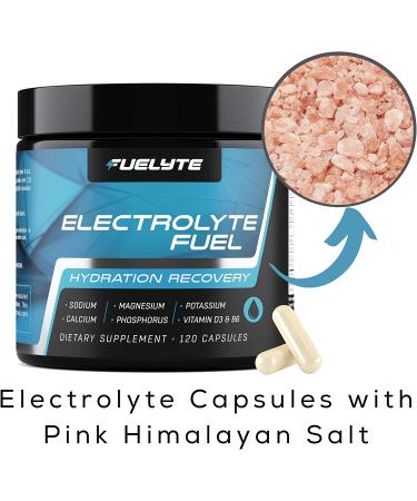 Electrolyte Pills for Hydration and Muscle Recovery - 120 Salt Tablets - Buy Online on GoSupps.com
