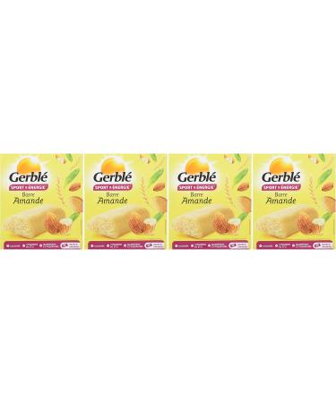 Gerble 6 Almond Bars 25g - Pack of 4 - Buy Online on GoSupps.com