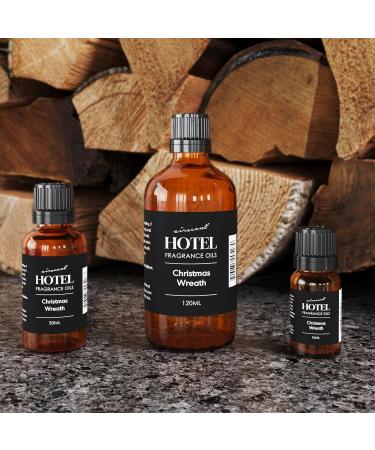 AirScent Christmas Wreath Holiday Diffuser Oil - Premium Holiday Fragrance Oil for Ultrasonic and Waterless Diffusers and Crafting - 10ml, .34 fl oz Glass Dropper Bottle - Balsam Fir Essential Oil 0.34 Fl Oz (Pack of 1) - Buy Online on GoSupps.com