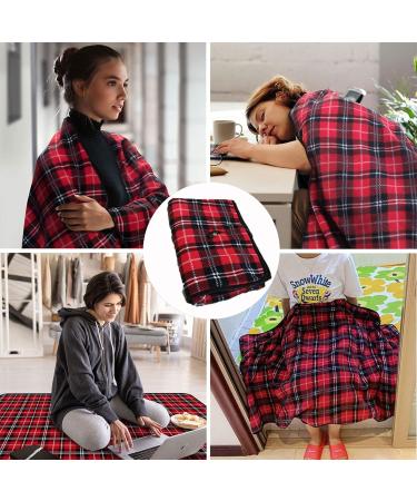 Kamnik Electric Heating Blanket & Heated Scarf - USB Battery Wrap for Women | 150x80cm Winter Warmth | Washable & Comfortable Anniversary Gift - Buy Online on GoSupps.com