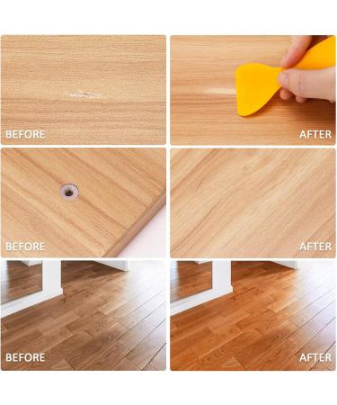 Furniture Repair Kit - 6 Color Oak Series Wood Filler for Cracks & Holes | Wood Putty & Polish for Floors Cabinets & Tables - Buy Online on GoSupps.com
