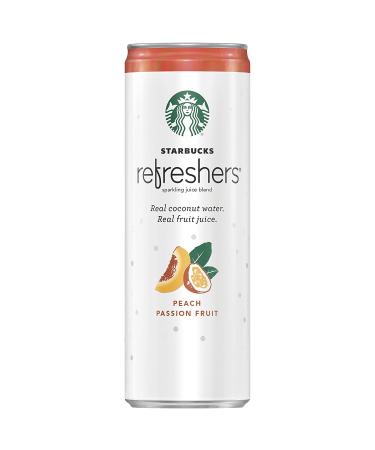 Starbucks RTD Energy Drink Refreshers Variety Pack - 12oz Sleek Cans (12 Pack) - Buy Online on GoSupps.com