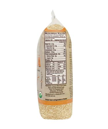 Bob's Red Mill Organic White Quinoa 26 Ounce Packages (Pack of 4) - 6.48 Pounds Total - Buy Online on GoSupps.com