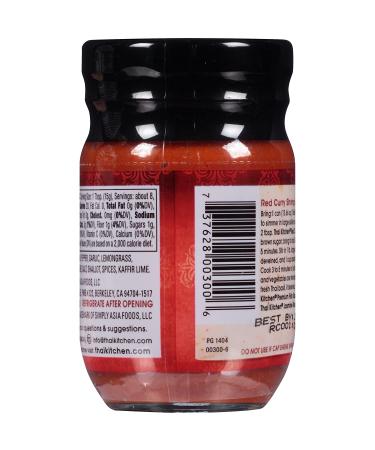 Thai Kitchen Gluten Free Red Curry Paste 4 oz (Pack of 2) - Authentic Thai Flavor for a Delicious Meal - Buy Online on GoSupps.com