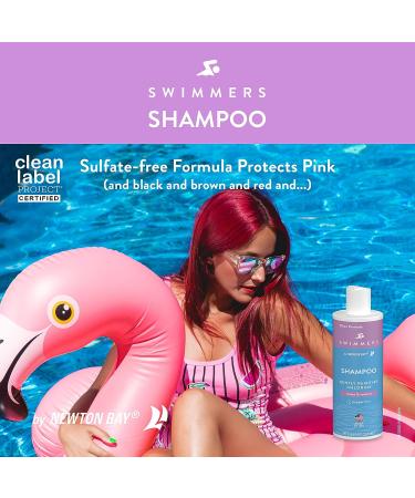 Newton Bay Swimmers Shampoo | Chlorine Removal and Hair Restoration Formula | Clean Label Project Certified - Buy Online on GoSupps.com