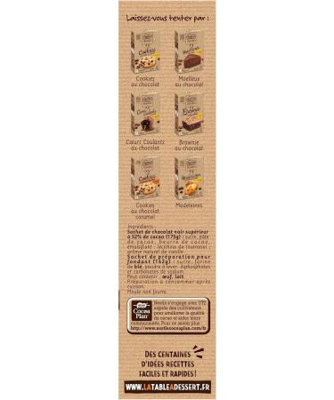 Nestl Dessert - Pr paration pour G teau - Fondant au Chocolat - 317g Fondant Chocolat 317 g (Lot de 1) - Buy Online on GoSupps.com