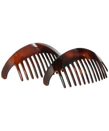 Caravan Large Interlocking Comb Pony Tortoise Shell Pair - 2 Count - Buy Online on GoSupps.com