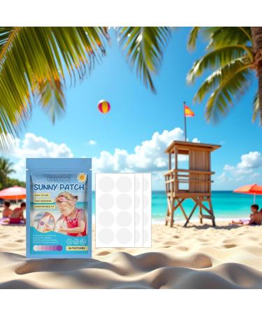 24 Pcs UV Stickers for Sunscreen Waterproof UV Detection Stickers Sun Cream Stickers to Reapply UV Detection Reminder UV Patch for Kids Adults Waterproof Patches Changes Color When Time To Reapply - Buy Online on GoSupps.com