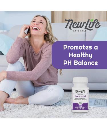 NewLife Naturals Boric Acid Suppositories 600mg with Vaginal Applicators - 60 Suppositories & 28 Applicators - Yeast Infection & BV - USA - Buy Online on GoSupps.com