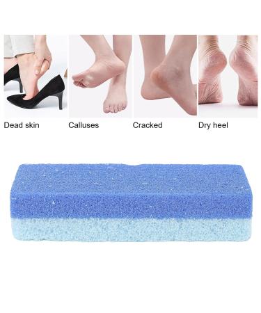 Foot Pumice Stone - Professional Callus Remover & Pedicure Scrubber for Smooth Feet | Blue - Buy Online on GoSupps.com