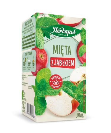 Apple and Herbal Tea Natural Pure and Refreshing Herbal Fruit Infusion Herbapol