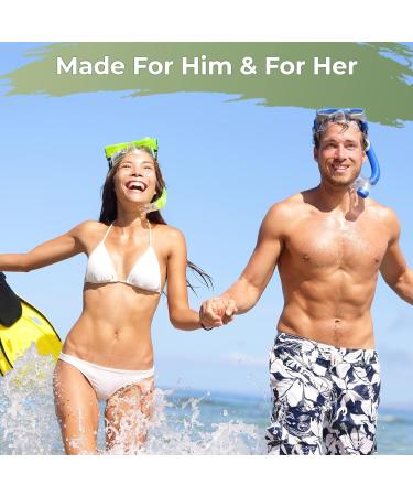 Clair Natural Clay Hair Remover - Painless Depilatory Powder for Men & Women | Fast-Acting Formula with Kaolin Clay & Aloe Vera | 10.5 oz Made in France - Buy Online on GoSupps.com