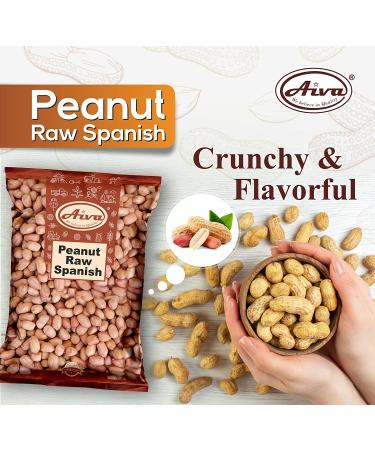 Raw Spanish Peanuts - Unsalted 10lb Case | Fresh and Natural | Pack of 1 - Buy Online on GoSupps.com