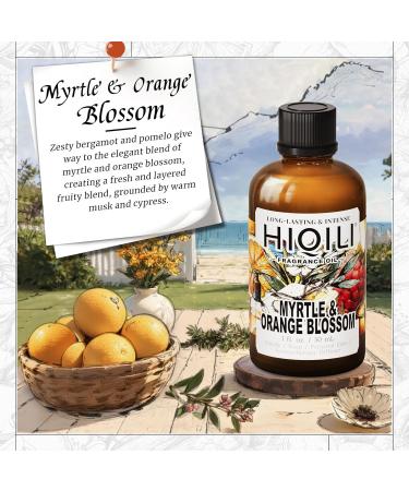 HIQILI 30ML Sweet Orange Essential Oil & 30ML Myrtle & Orange Blossom Fragrance Oil for DIY Diffuser - Buy Online on GoSupps.com