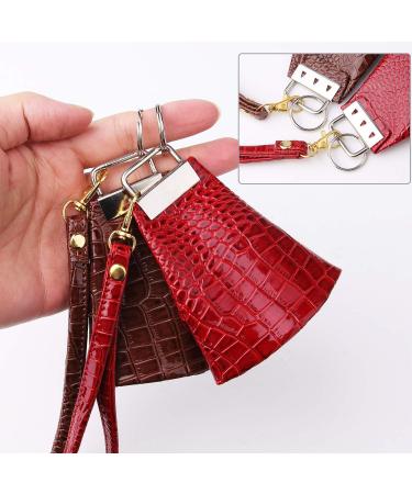 50 Sets Key Fob Hardware Keychain Wristlet with Split Ring 1 Inch - Buy Online on GoSupps.com