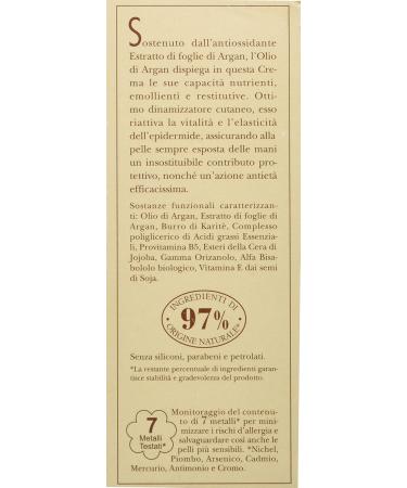 L'Erbolario Argan Oil Hand Cream - Nourishing Hydration for Soft Skin | 75 ml | International Shipping Available - Buy Online on GoSupps.com