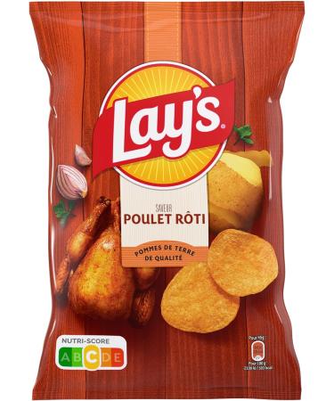 LAY'S Chips Saveur Poulet R ti - Lot de 20x45g Poulet R ti 45 g (Lot de 20) - Buy Online on GoSupps.com