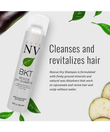Rescue Dry Shampoo - Natural Vitamins & Minerals Keratin & Argan Oil Infused Paraben & Talc Free 10 Oz | Revitalize & Strengthen Hair - Buy Online on GoSupps.com
