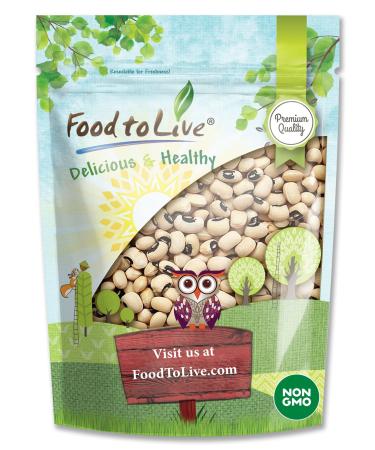 Black-Eyed Peas, 5 Pounds  Non-GMO Verified, Raw Dried Whole Cow Peas, Kosher, and Vegan, Sproutable, Bulk Black-Eyed Peas. High in Dietary Fiber, Easy to Cook. Great for Soups, Stews, Salads and Vegan Burgers. Product of the USA. - Buy Online on GoSupps.com