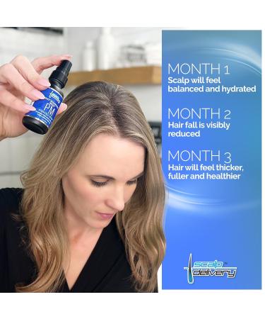 Multi-Peptide Serum for Men & Women - Reduce Hair Loss & Thinning - Plant-Based Strengthening Serum - 28ml Root Awakening AM - Buy Online on GoSupps.com