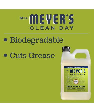 MRS. MEYER'S CLEAN DAY Liquid Hand Soap Refill Lemon Verbena and Basil Variety Pack - 33 FL Oz (2 Pack) - Buy Online on GoSupps.com
