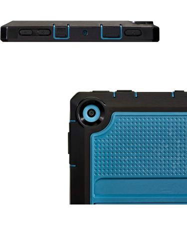 Nupro Heavy Duty Shock-Proof Standing Cover with Screen Protector - Fire 7 Tablet Twilight Blue - Buy Online on GoSupps.com