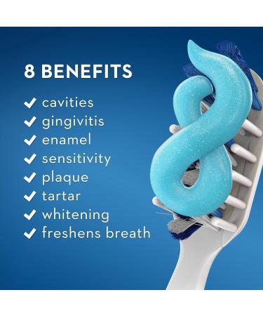 Crest Pro Health Advanced Deep Clean Toothpaste Mint 5.1 oz - Pack of 3 | New Version - Buy Online on GoSupps.com