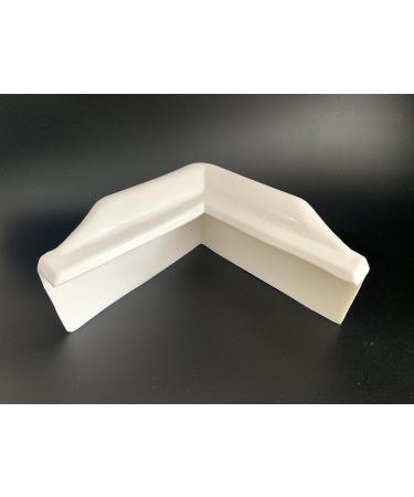 FCOUIID 90 Degree Vinyl Dock Corner Bumper- Marine Boat Dock Guard 2 Pcs White - Buy Online on GoSupps.com
