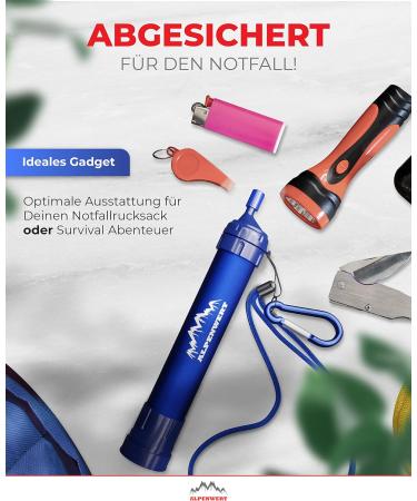 Alpine Value Water Filter - 4000L Outdoor Drinking Water Filter | 99.99% Germ & Bacteria Removal - Buy Online on GoSupps.com