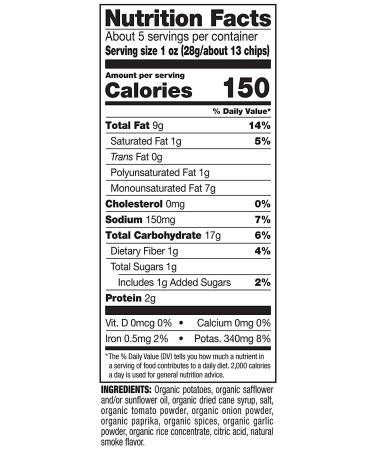 Kettle Foods Organic Country Style BBQ Potato Chips 5 oz | Crunchy & Delicious - Buy Online on GoSupps.com