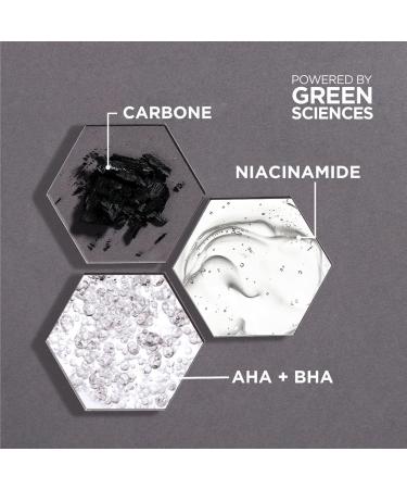 Garnier Air Cream Moisturising Matifying AHA BHA Face Cream with Charcoal 50ml + Garnier PureActive Anti-Imperfection Serum with Charcoal Niacinamide AHA BHA Black Spots Treatment 30ml Serum + Cream Anti-Imperfection - Buy Online on GoSupps.com