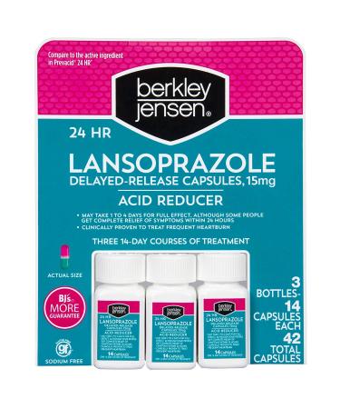 Berkley Jensen 24 Hour Acid Reducer 15mg Capsules