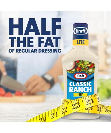 Kraft Classic Ranch Lite Vinaigrette (bouteille de 473 ml) - Buy Online on GoSupps.com