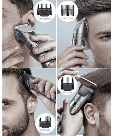 DynaBliss HG4000 Cordless Hair Clippers for Men - Professional Hair Cutting Kit with LED Display | Best Beard & Hair Trimmer for Barbers | Worldwide Shipping - Buy Online on GoSupps.com