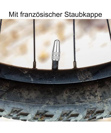 Sospiro 4-Piece Bicycle Presta Valve Caps | Aluminum Dust Protection Caps for Bike Tires | Durable Air Valve Cap Set - Buy Online on GoSupps.com