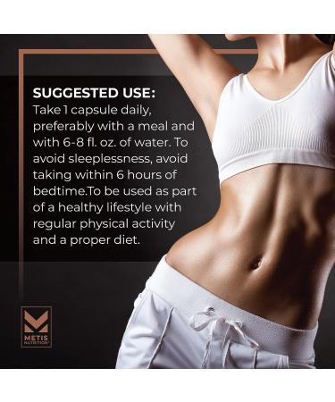 METISNutrition Pyro Stim 7: Metabolism Booster & Fat Loss Support - 60 Capsules - Buy Online on GoSupps.com