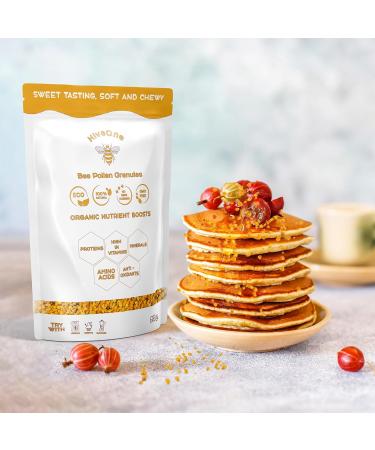 HIVE ONE BEE Pollen GRANULES 100% Organic 100% RAW Pure Fresh Bees Propolis Straight from The BEE Keeper HIGH Protein Vitamins B6 Vitamin E Amino ACIDS Natural Immune System Booster + More - Buy Online on GoSupps.com