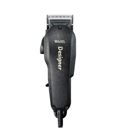 Wahl Professional Designer Clipper Cuts Hair Wet or Dry with Taper Lever for Easy Fading and Blending Includes Accessories Black - Model 8355-400