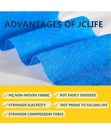 24 Rolls Self Adhesive Bandage Wrap 2'' x 5 Yards - Elastic Cohesive Bandage for Sports Injury Breathable & Flexible for People & Pets - Beige - Buy Online on GoSupps.com