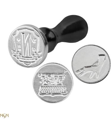 Buy Cinereplicas Wednesday Wax Seal Stamp Kit | 3 Seals - Ice Cold Hand Nevermore Academy Emblem | Official Licensed Product - International Shipping Available - Buy Online on GoSupps.com