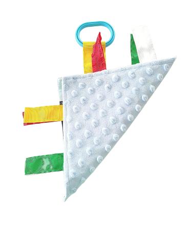Baby Jack & Co 8x8 Learning Lovey Boston Massachusetts Tag Toy for Babies - Crinkle & Safe - USA Cities & Shapes - BPA Free - Ideal Baby Gift - Buy Online on GoSupps.com